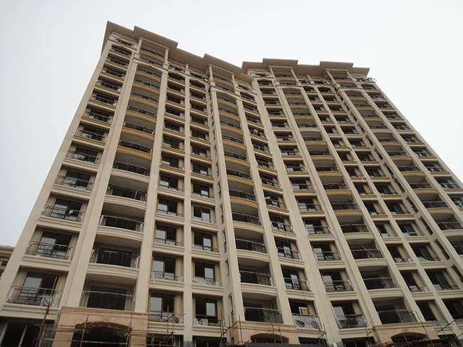 金山海濱新城石墨聚苯板應(yīng)用案例